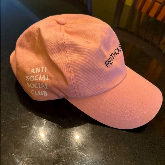 Anti Social Social Club Other - Anti Social Social Club (ASSC) + Penthouse Dad Hat in Pink